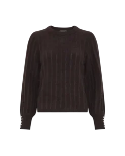 Mira Amalie Pullover Black Coffee