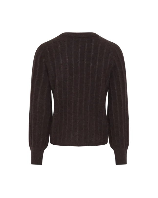 Mira Amalie Pullover Black Coffee