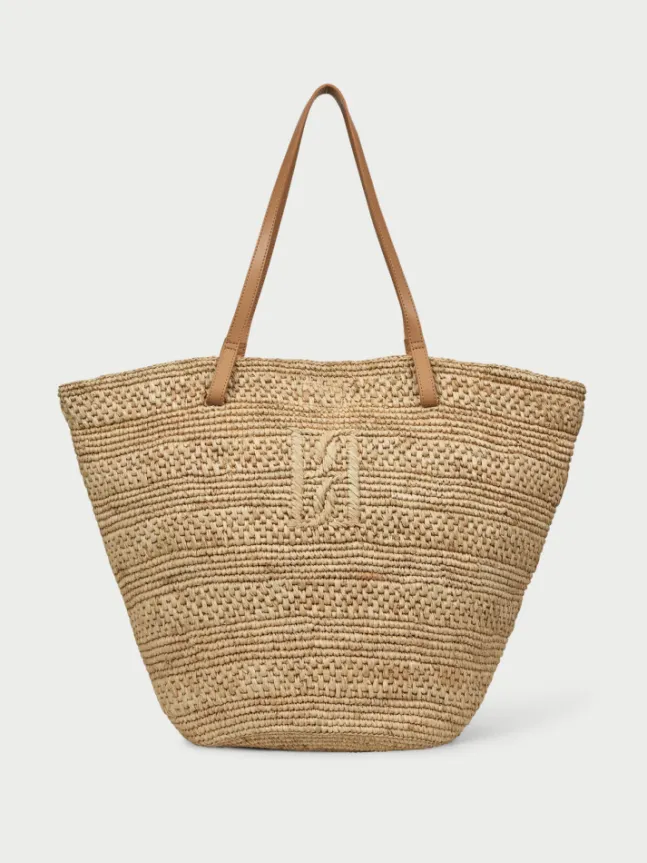 Mirabell Straw Tote Undyed