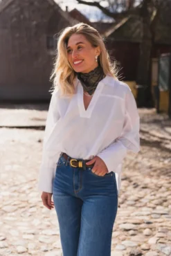 Miriam Shirt White Alyssum