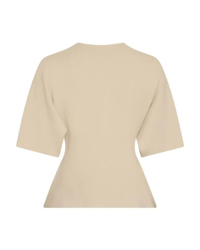 Mirielle East 2/4 Cardigan Bleached Sand
