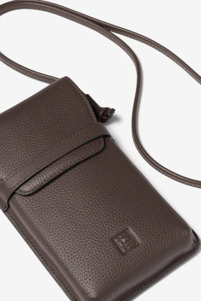 Mobile Pouch Dark Brown