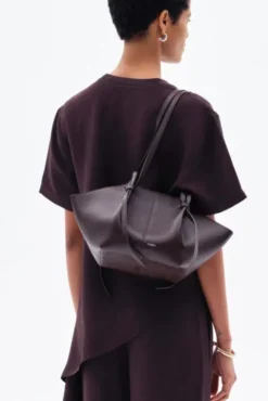 Mochi Pebble Grain Leather Espresso