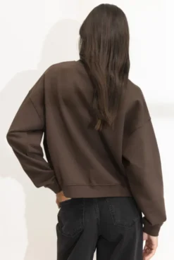 Moira Sweatshirt Dark Brown
