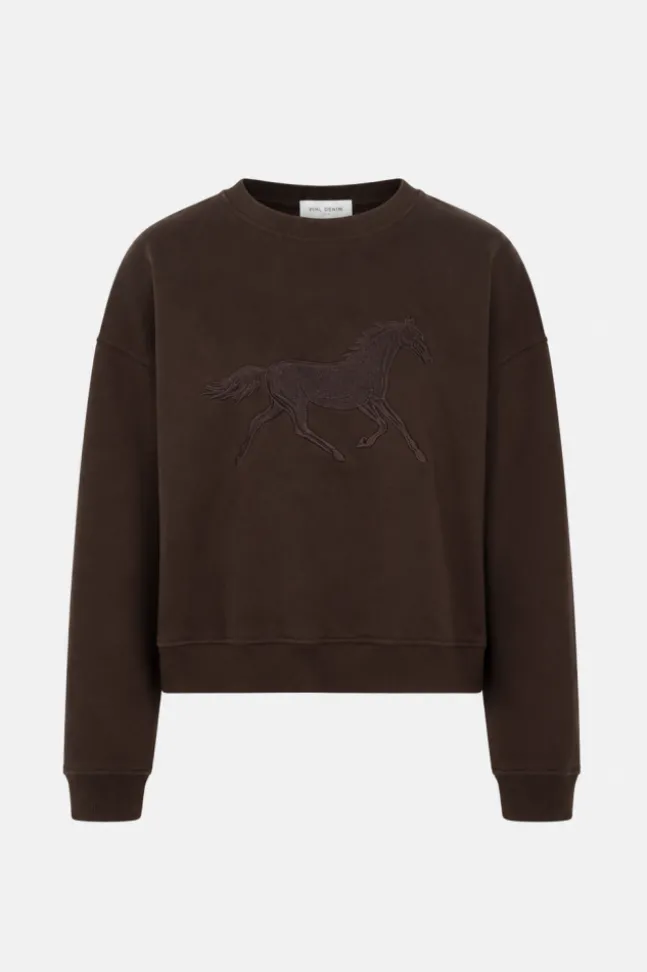 Moira Sweatshirt Dark Brown