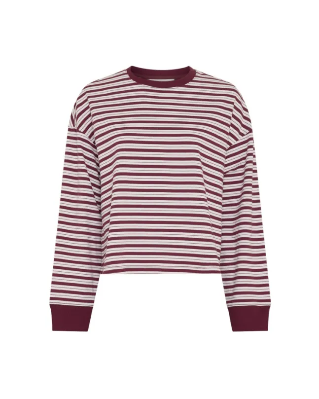 Monde Krestiane Pullover STP Egret/Rhododend