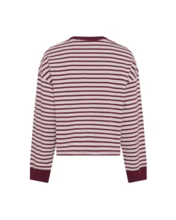 Monde Krestiane Pullover STP Egret/Rhododend