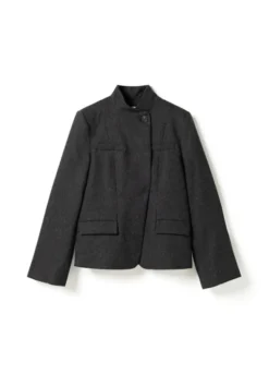 Monique Blazer Dark Grey Melange