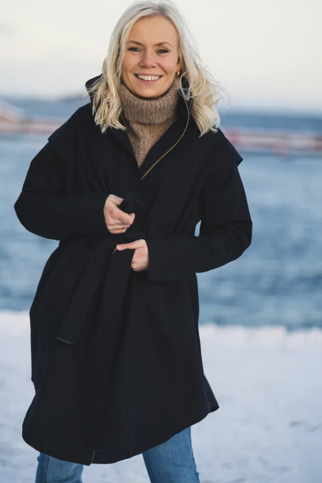 Monsun Coat New Black