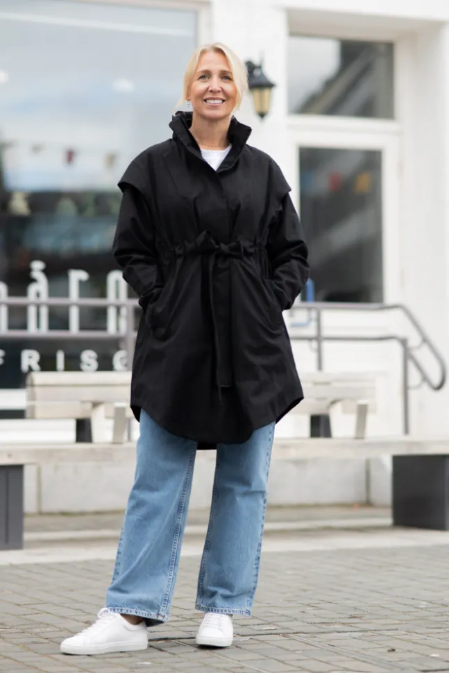 Monsun Coat New Black