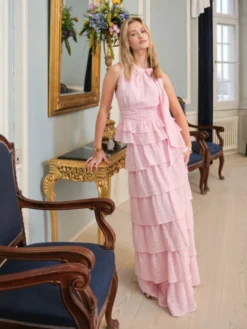 Morris Emb Skirt Light Pink