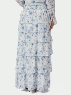 Morris Fleur Skirt Blue Floral