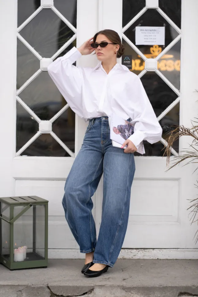 Muse Poplin Shirt Optical White