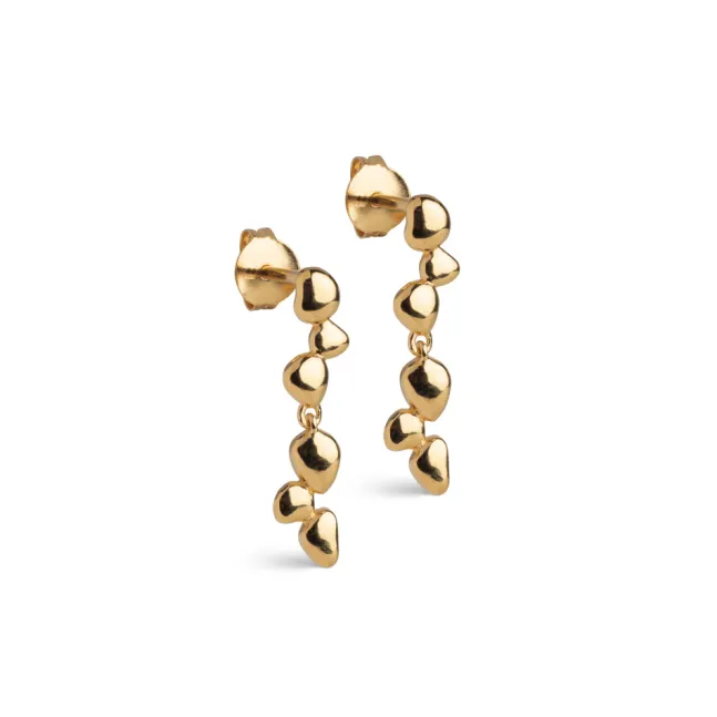Nara Drop Earrings Gold