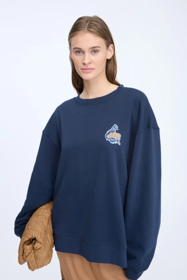 Nathan Crewneck Navy
