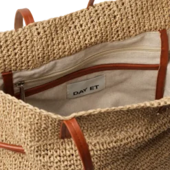 Natural Straw Shoulder Starfish Beige