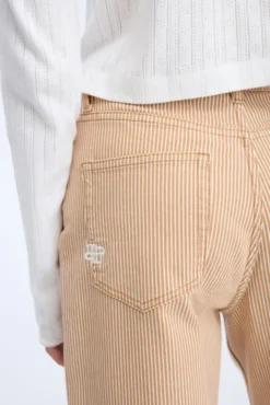 Navona Pants Stripe Camel