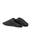 Nera Mule Weaved Faux Leather Black