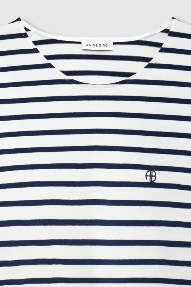 Newton Tee Anine Bing Navy Stripe