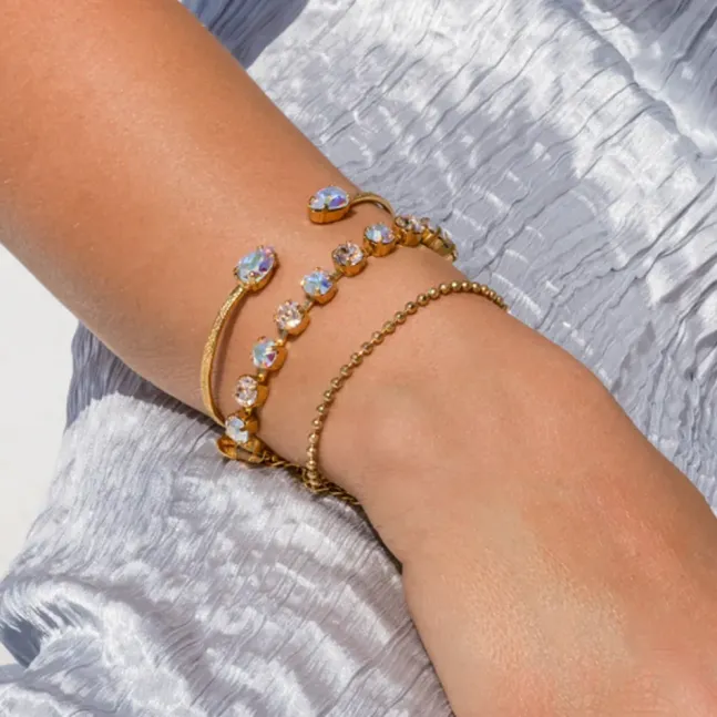 Nicola Bracelet Gold Aurore Boreale