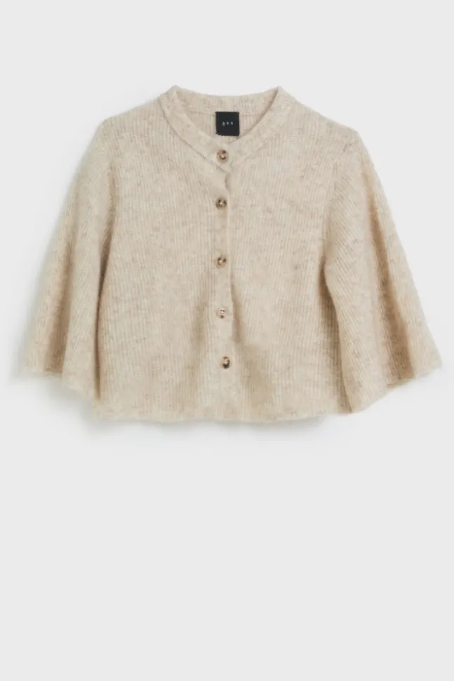 Nolita Mohair Cardigan Wheat