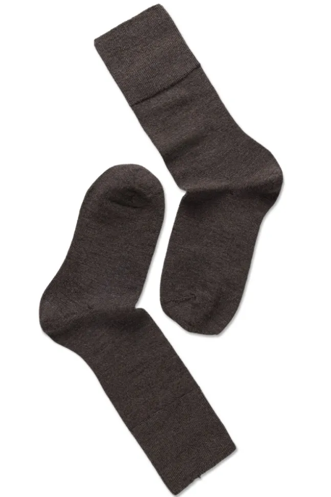 Note Fine Wool Comfort Top Brown