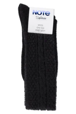 Note Wool Cable Kee High Black