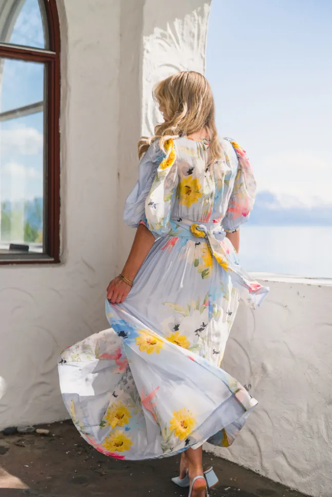 Organza Gown Blue Meadow