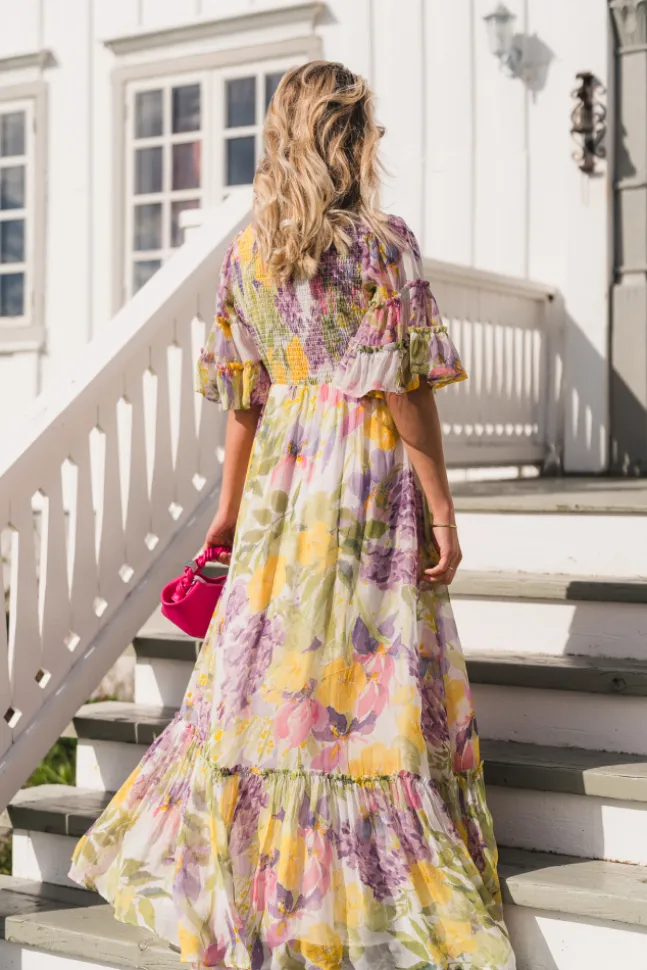 Organza Smocking Dress Springfield