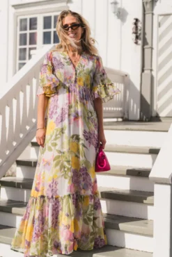 Organza Smocking Dress Springfield