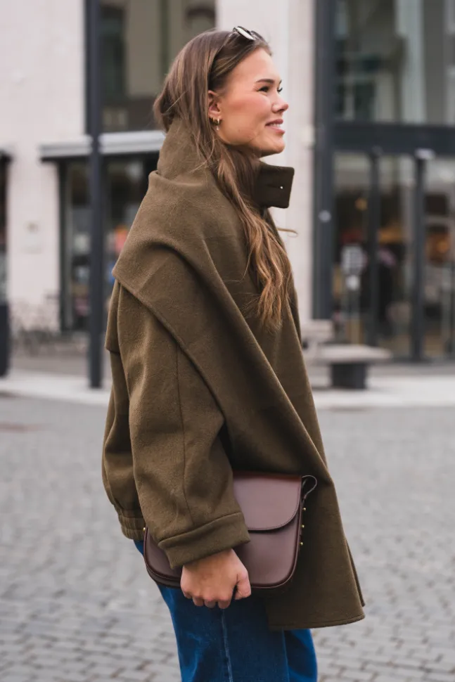 Paige Wool Jacket Khaki