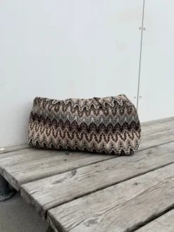 Pala Maxi Clutch Bag Sand/Brown