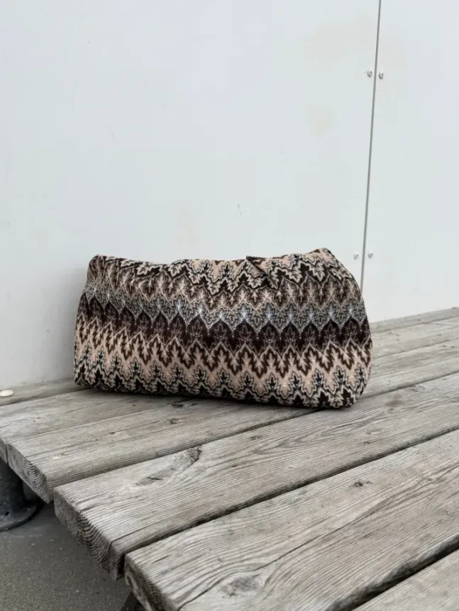 Pala Maxi Clutch Bag Sand/Brown