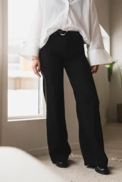 Palazzo Lea Soft Colour Black