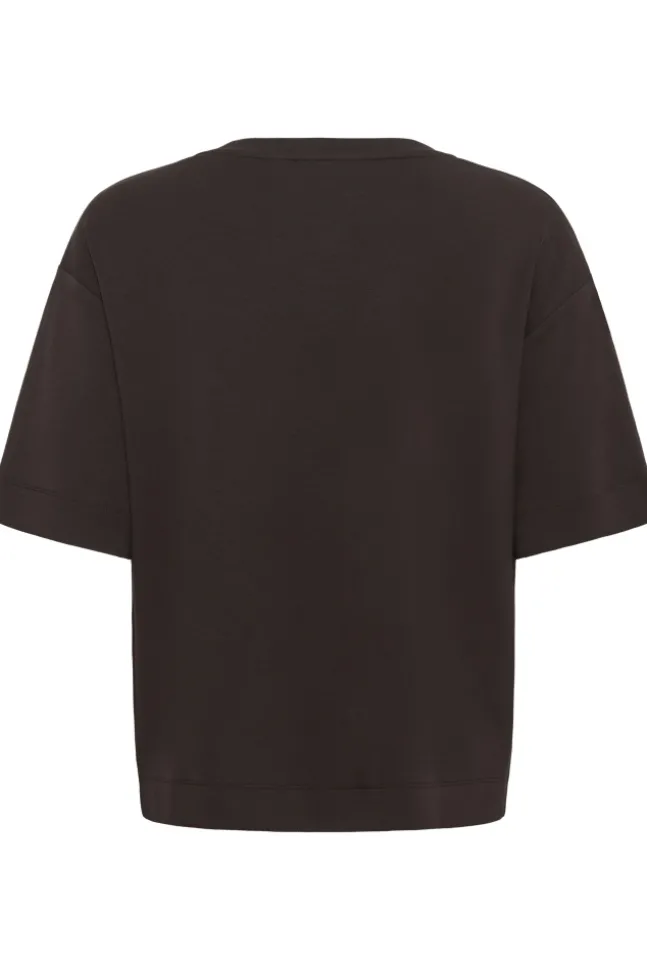 Pannie Oversize T-Shirt Chocolate Brown
