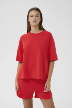 Pannie Oversize T-Shirt Poppy Red