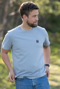 Patch Tee Man Bluestone