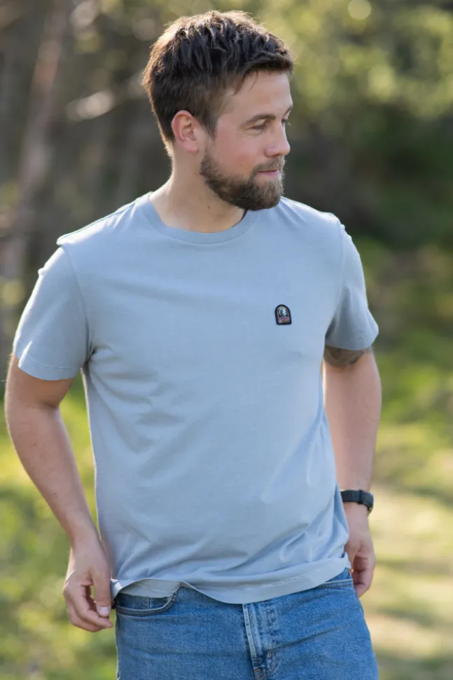Patch Tee Man Bluestone