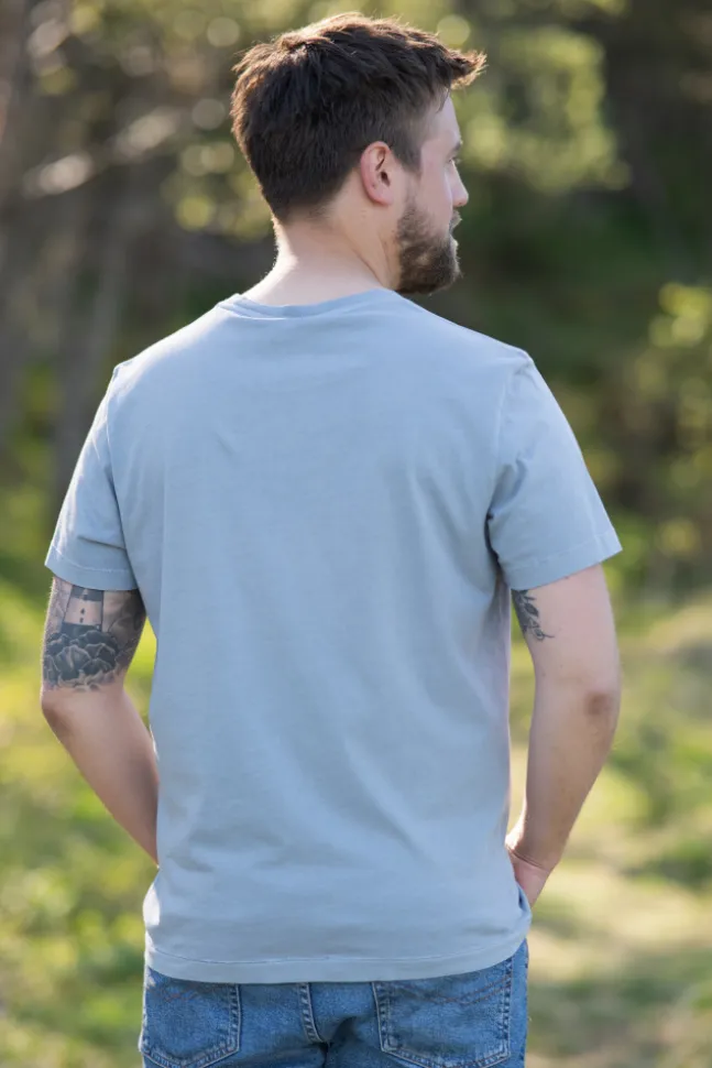 Patch Tee Man Bluestone