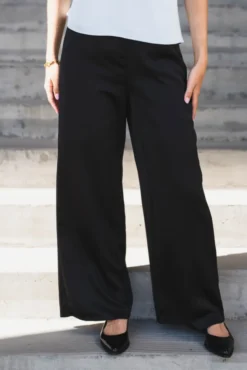 Pella HW Wide Pants Black