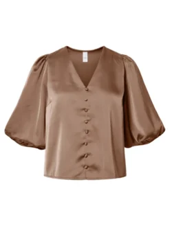 Pella 2/4 V-Neck Top Fungi