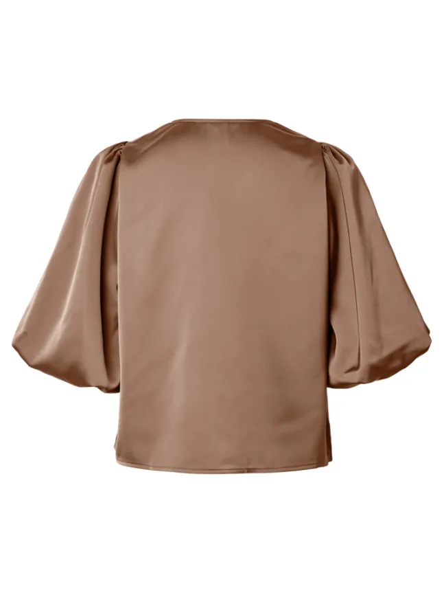 Pella 2/4 V-Neck Top Fungi