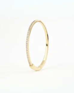 Pendome Introverso Pavé Bracelet Gold