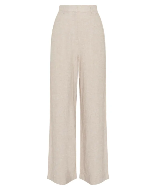 Pennie Ginia HW Pants Sand Melange