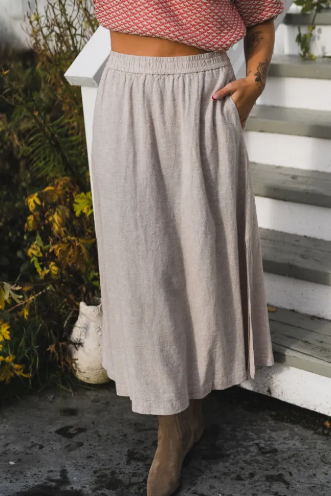 Pennie Ginia HW Skirt Sand