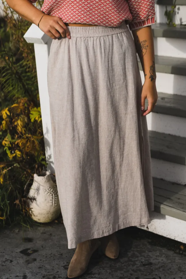 Pennie Ginia HW Skirt Sand