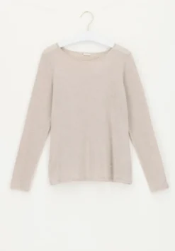 Perfect Line Cashmere Longsleeve Beige