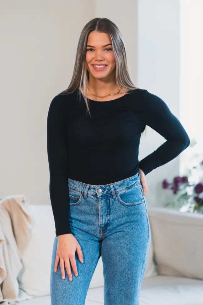 Perfect Line Cashmere Longsleeve Black