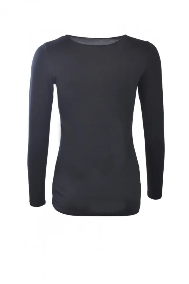 Perfect Line Longsleeve w/ Tulle Black