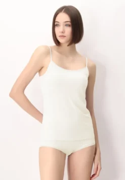 Perfect Line Top W/Straps Ivory